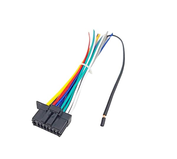 Goodsby Goodsby Harness Wire Replacement for JVC Car Radios KD-R490 KD-R790BT KD-SR86BT KD-SX24BT and More