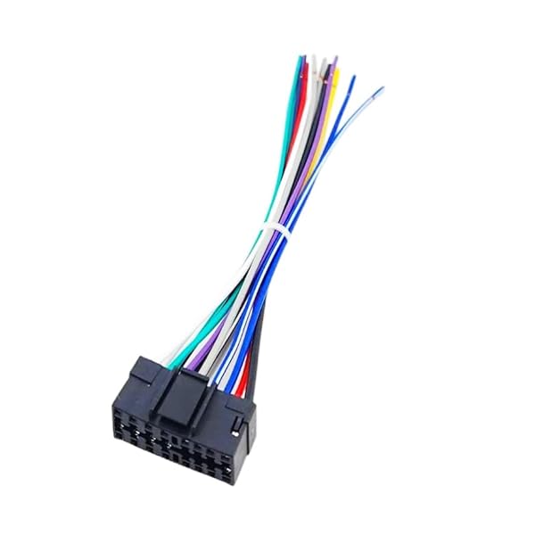 Goodsby Goodsby Harness Wire Replacement for Sony Car Stereo Models CDX-F7710 CDX-F7715X CDX-GT24W CDX-GT240 and More