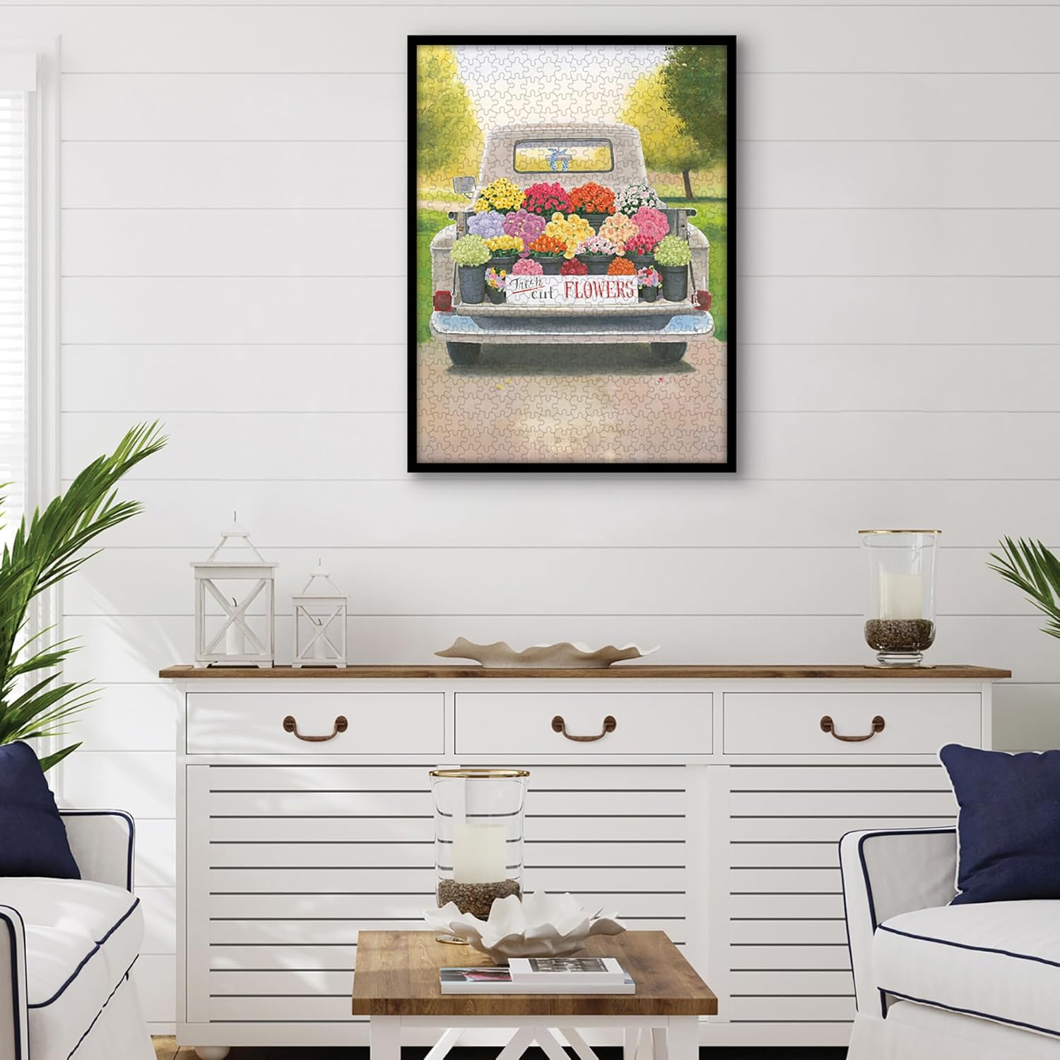 Americanflat Americanflat 20x27 Picture Frame Black with Polished Plexiglass Thin Border for Wall Display Hanging Hardware Included - View 4 of 7