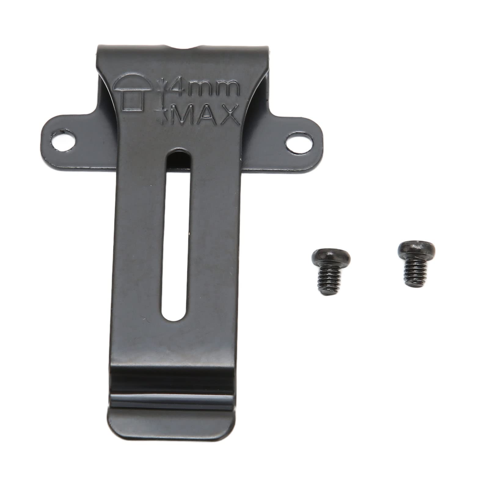 Estink Estink Radio Belt Clip Replacement Pack of 6 Portable Metal Clamp for Handheld Radio TK 208 TK 308 BF 888S Black - View 6 of 9