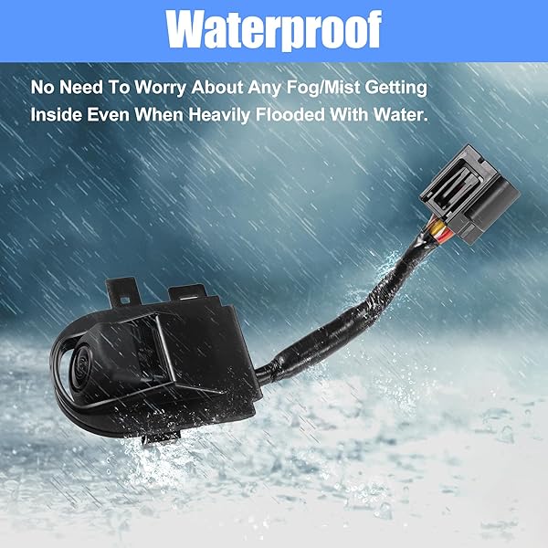 X AUTOHAUX X AUTOHAUX Rear View Reversing Backup Parking Camera for Honda Accord Coupe EX EX-L 2013 to 2015 Model No 39530T3LA01 39530T3LA71 - View 7 of 8