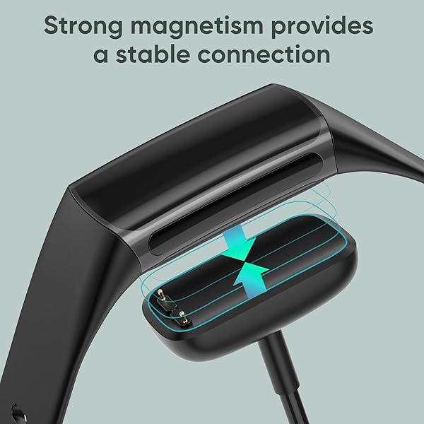 BLIKEJIN BLIKEJIN Charging Cable for Fitbit Charge 6 3.3ft Replacement Charger Fast Charging Accessory - View 4 of 9