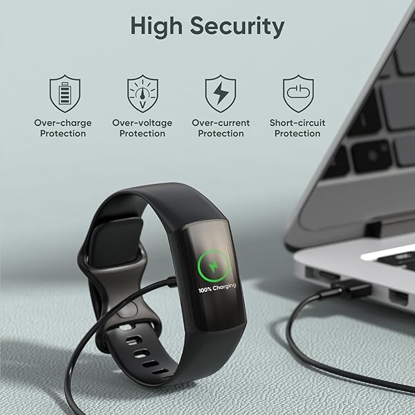 BLIKEJIN BLIKEJIN Charging Cable for Fitbit Charge 6 3.3ft Replacement Charger Fast Charging Accessory - View 7 of 9