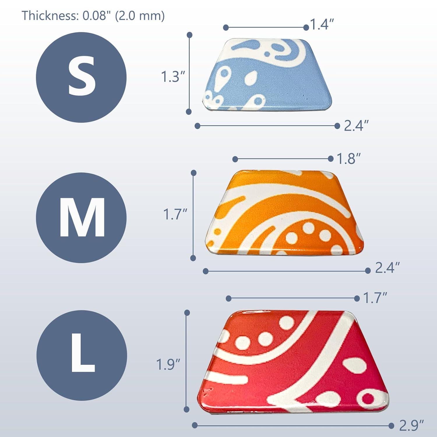 MUROCEA MUROCEA Aluminum Nasal Splints External Nose Support Protector for Rhinoplasty Septoplasty Nose Brace Fracture Orthopedic Immobilization M - View 3 of 5
