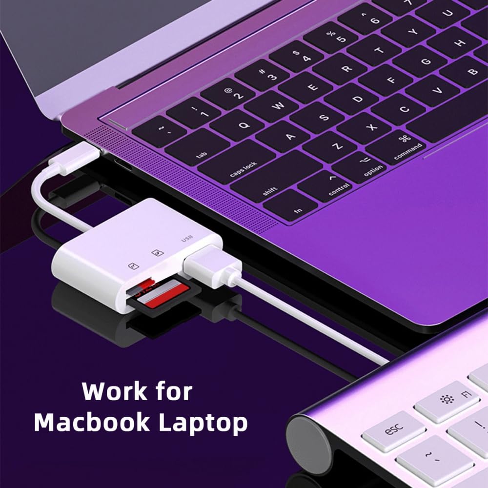 CY CY USB 2.0 Type C to TF Micro SD Card Reader Adapter for MAC Laptop Tablet Phone - View 2 of 8