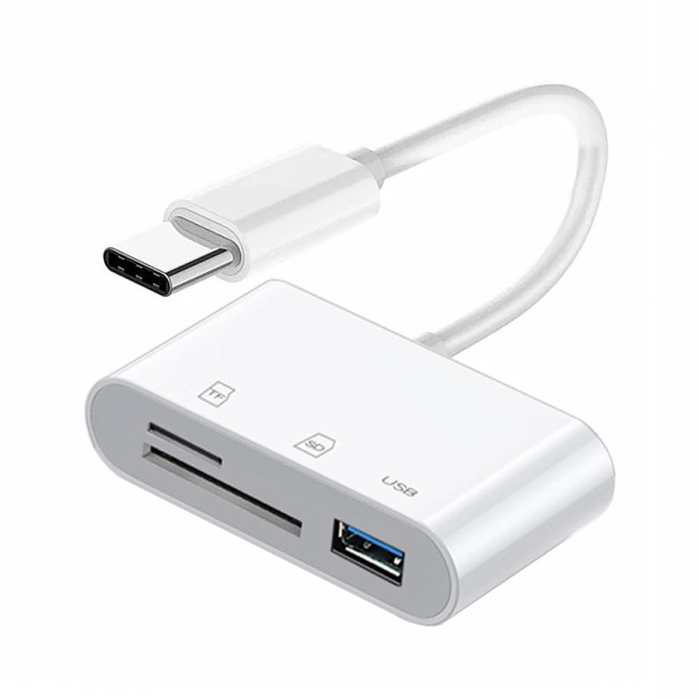 CY USB 2.0 Type C to TF Micro SD Card Reader Adapter for MAC Laptop Tablet Phone