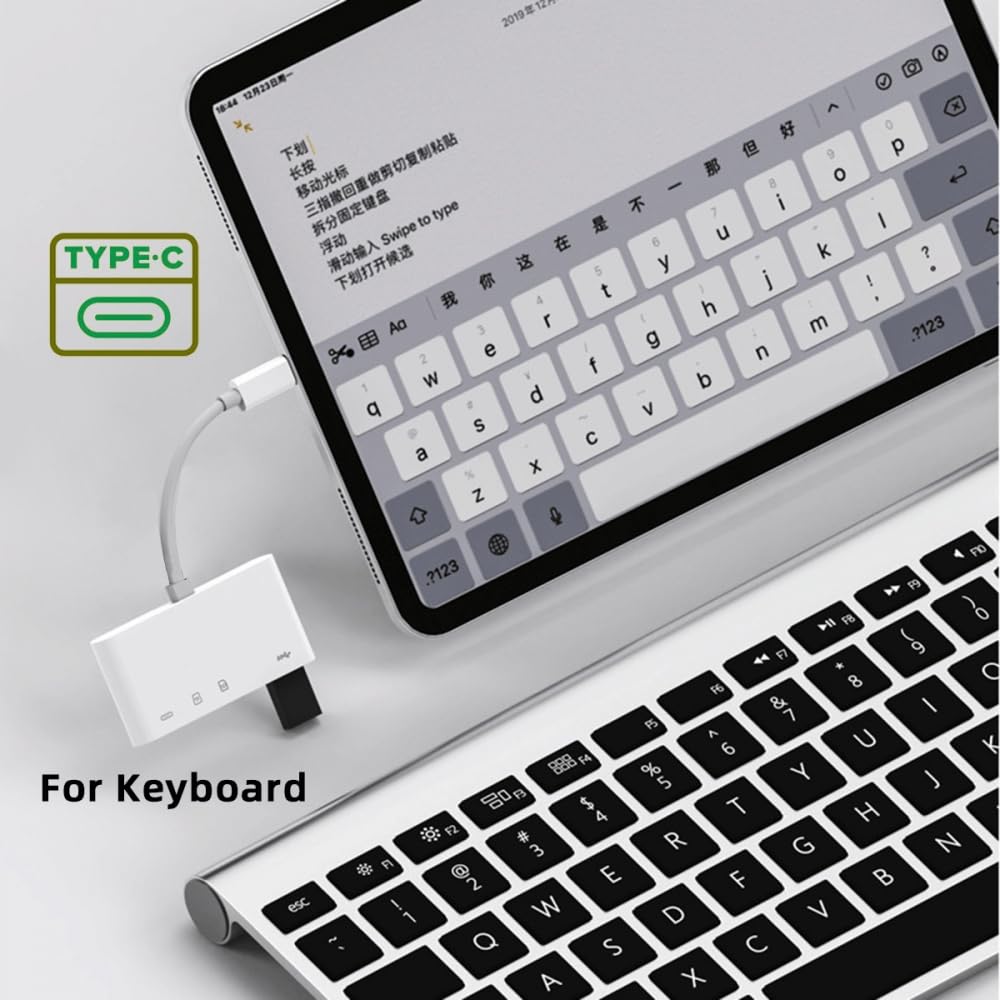 CY CY USB 2.0 Type C to TF Micro SD Card Reader PD 27W Adapter for Laptop Tablet Phone - View 3 of 8