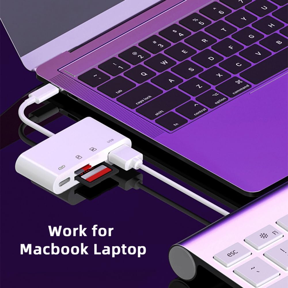 CY CY USB 2.0 Type C to TF Micro SD Card Reader PD 27W Adapter for Laptop Tablet Phone - View 5 of 8