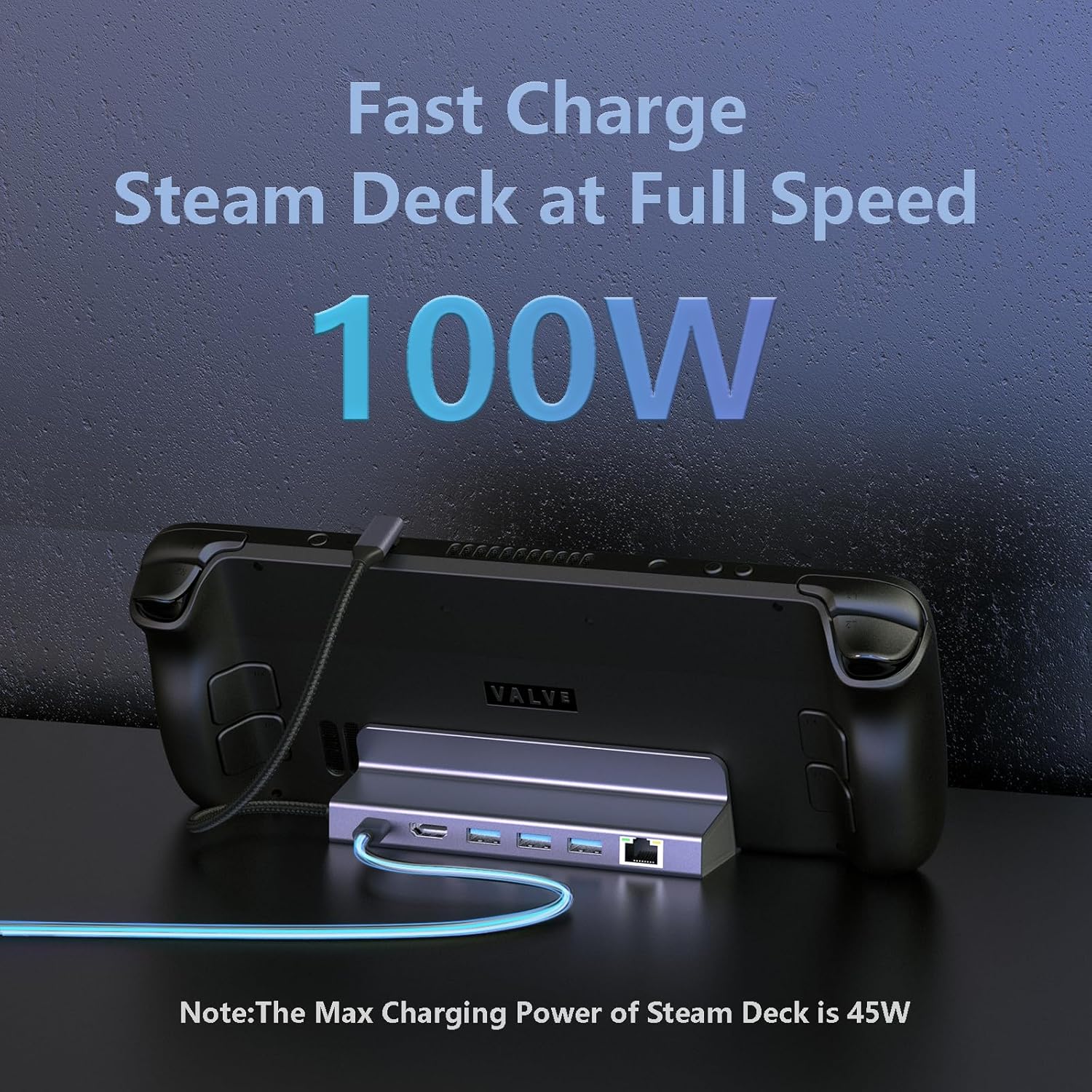 Tiergrade Tiergrade 6-in-1 USB C Hub with 4K HDMI Ethernet and 3 USB-A Ports for MacBook Pro Steam Deck iMac and More - View 4 of 7