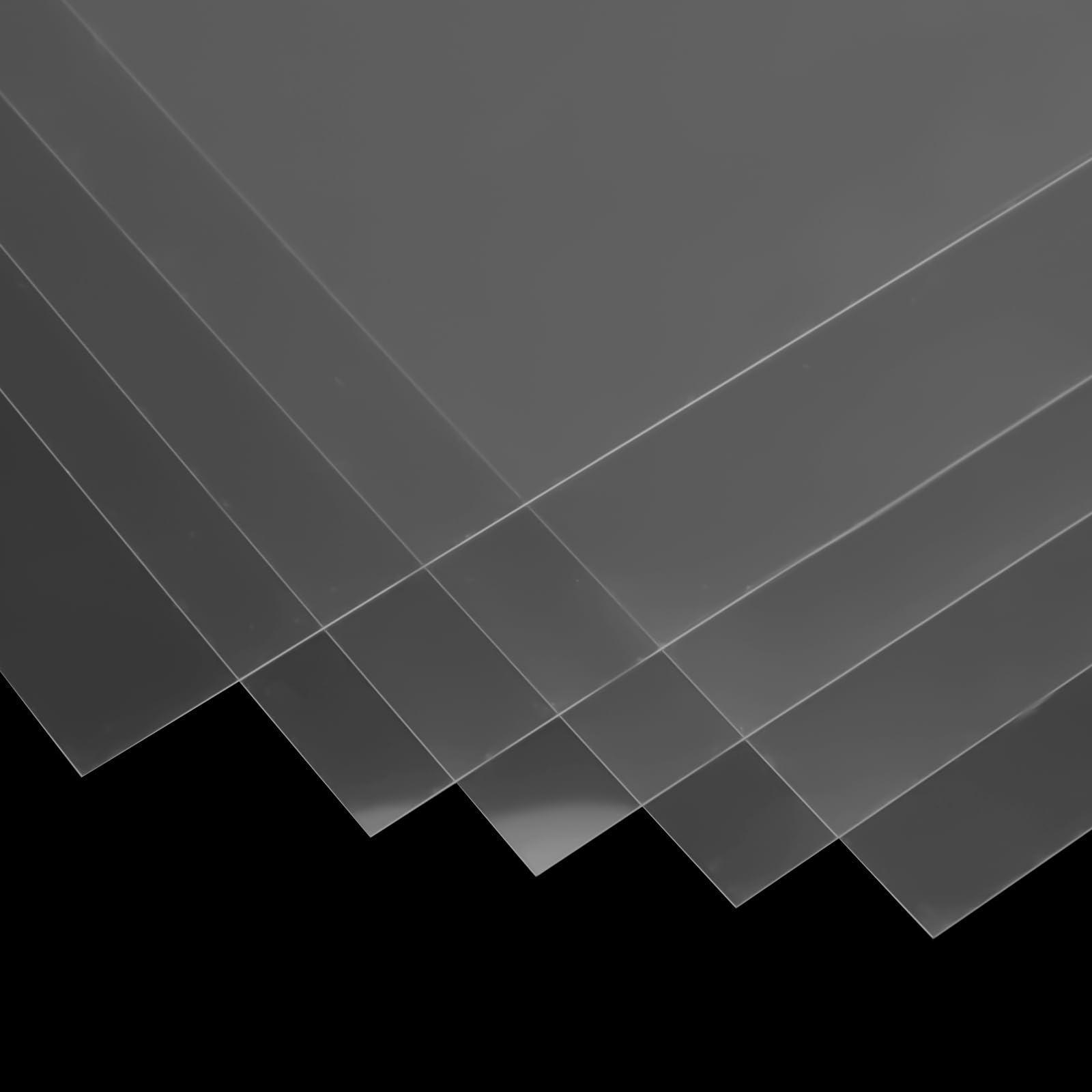 SENJEOK SENJEOK 20 PCS Mylar Stencil Sheets 12x12 Inch Transparent Template Material for DIY Projects - View 4 of 6