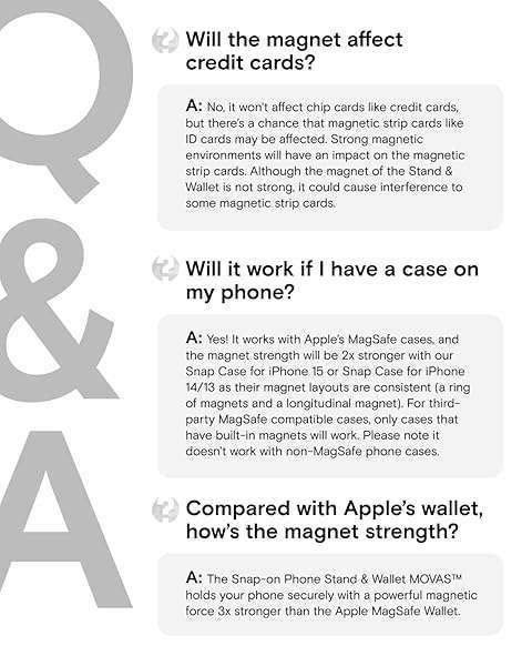 MOFT MOFT Magnetic Wallet Stand for iPhone 16/15/14/13/12 - Adjustable Angle & MagSafe Compatible - Peppermint Color - View 10 of 10