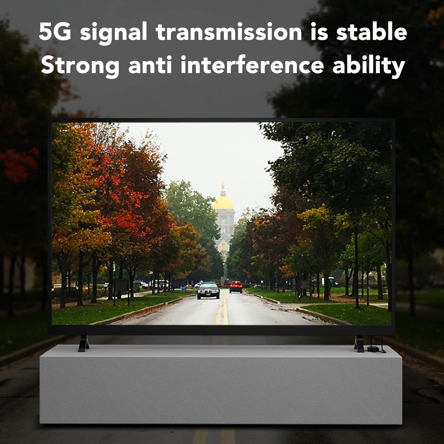 ASHATA HDMI Transmitter and Receiver 4K 5G Display Extender for Mobile PC Laptop Phone TV Multi Screen Synchronized Player - View 6 of 9