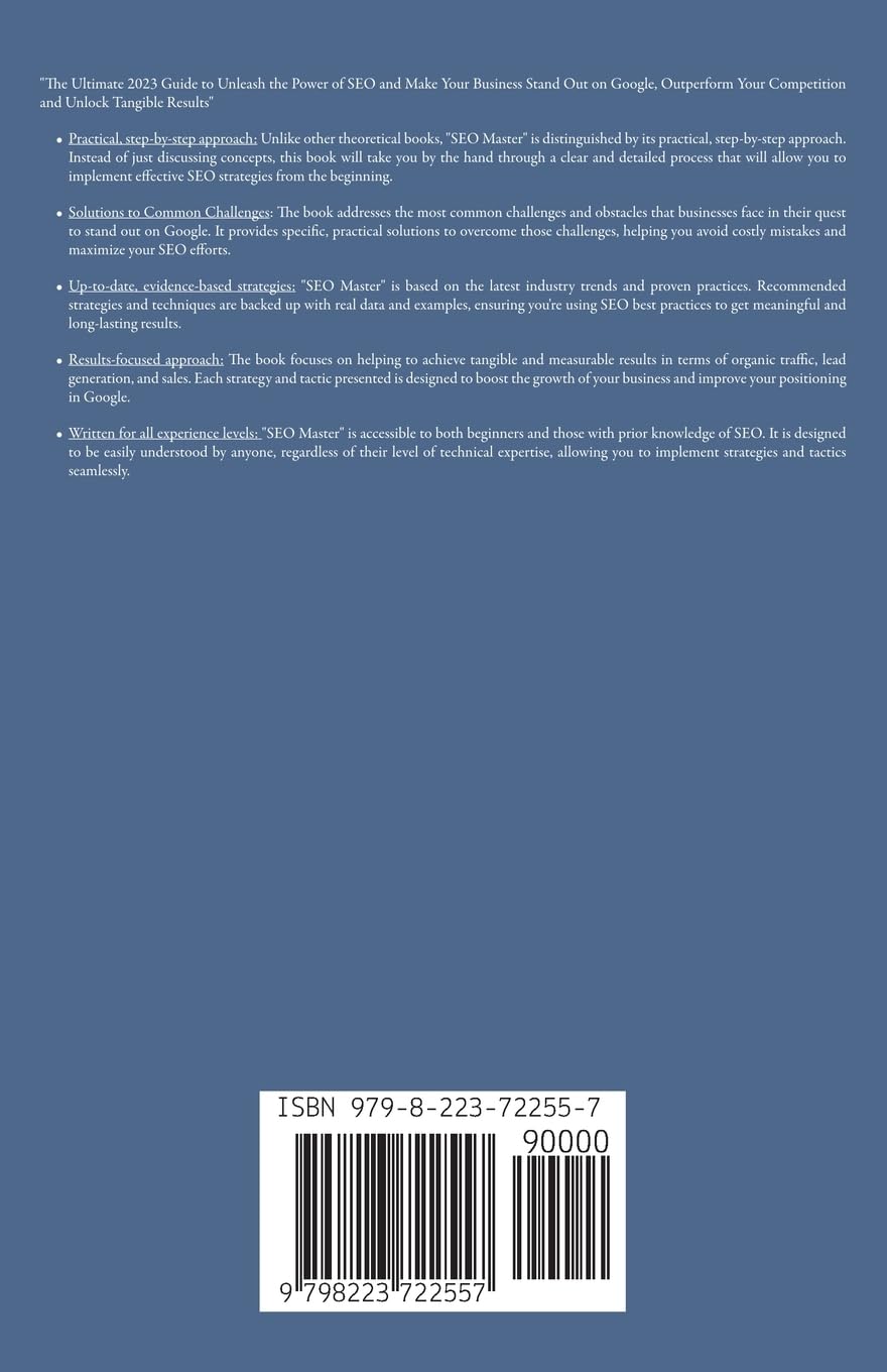 Mastering Search Engine Optimization SEO Techniques for Higher Rankings and Increased Traffic - View 2 of 2