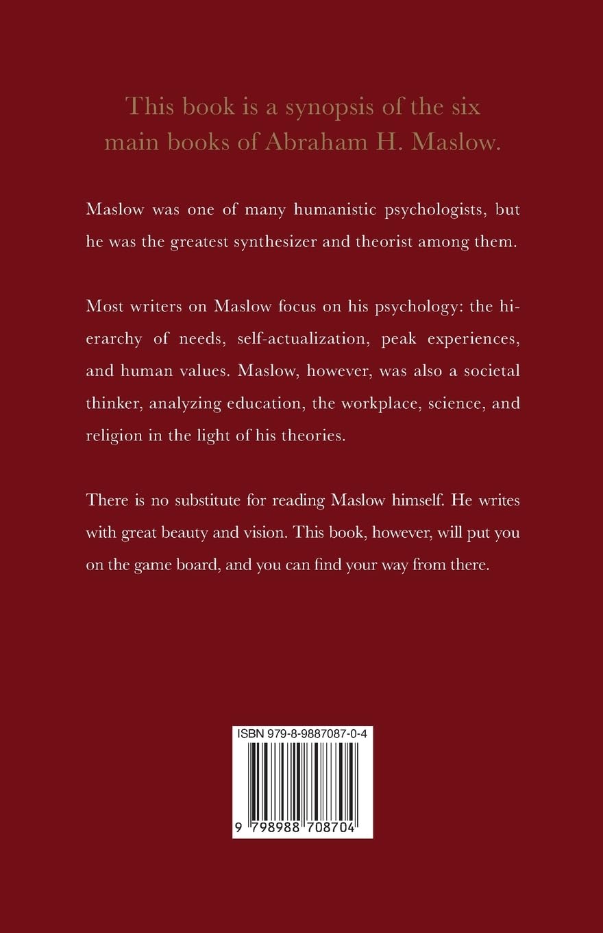 Abraham H Maslow Theory of Human Nature and Social Implications Insights - View 2 of 2