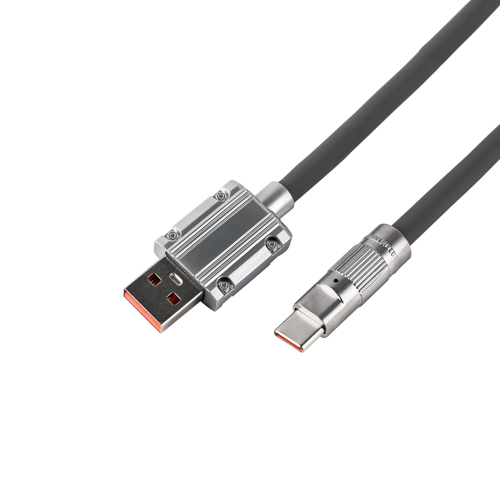 EPOMAKER EPOMAKER RT100 USB-C Detachable Keyboard Cable for Gaming Compatible with Mac and Windows Gray - View 4 of 7