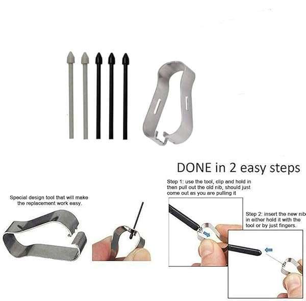 Befzygwk 2 Pcs Galaxy S23 Ultra S Pen Replacement - Touch Stylus for Samsung S23 Ultra 5G (Green) - No Bluetooth Tips/Nibs - View 7 of 7