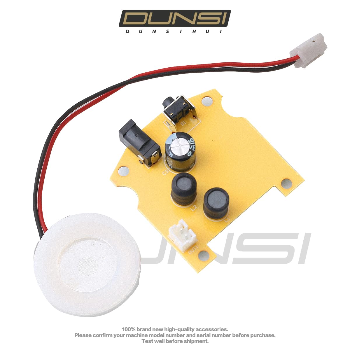 DUNSIHUI DUNSIHUI 2 Pack Ultrasonic Mist Maker Module DC 3.7V-12V D20mm for DIY Humidifier with PCB Module - View 4 of 5