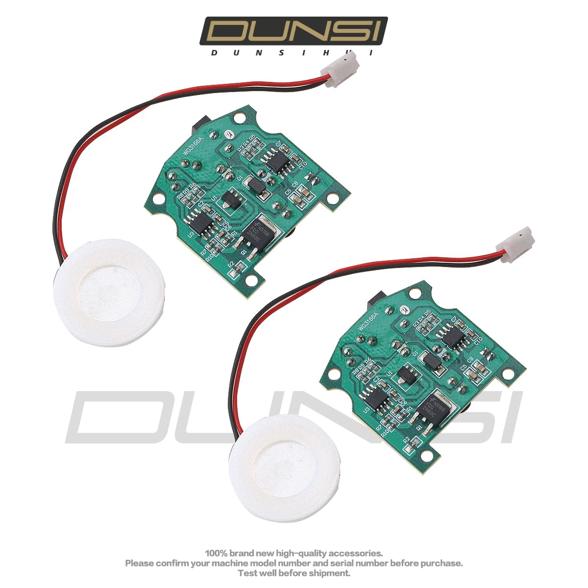 DUNSIHUI DUNSIHUI 2 Pack Ultrasonic Mist Maker Module DC 3.7V-12V D20mm for DIY Humidifier with PCB Module - View 5 of 5