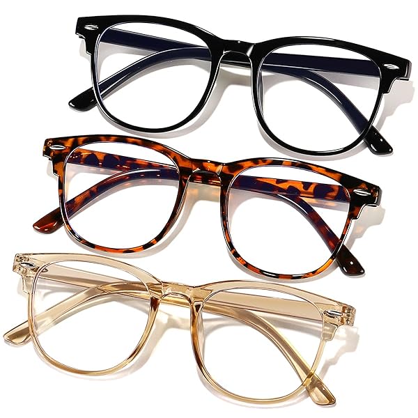 GFUIARA GFUIARA Blue Light Blocking Glasses for Men and Women Fashion Square Design for Computer TV Phones and Gaming