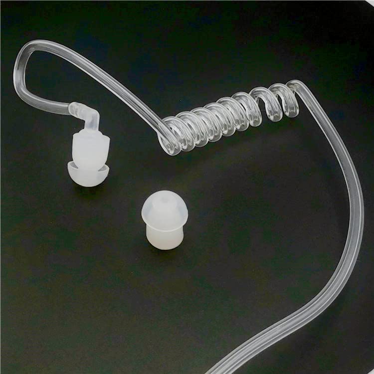JUYODE JUYODE 2 Pcs 2.5mm Listen Only Earpiece Acoustic Tube for Harris XL200 Lapel Mic and Hytera SM26M1 Surveillance Headset - View 5 of 5