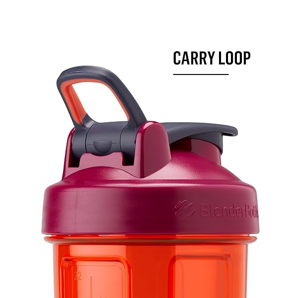 BlenderBottle BlenderBottle Pro Series Shaker Bottle 28-Ounce Ideal for Protein Shakes and Pre Workout Full-Color Grey - View 6 of 7