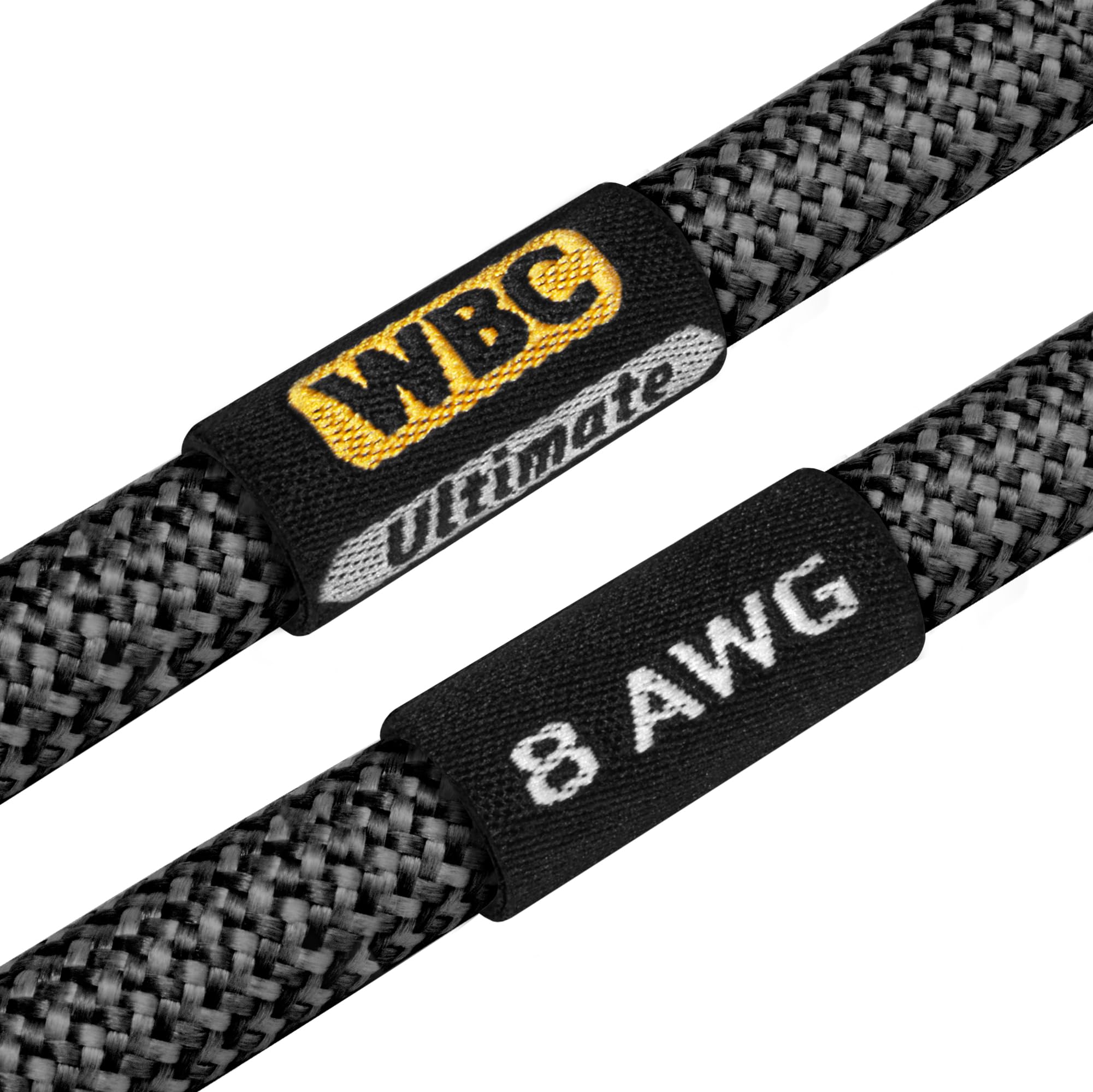 WORLDS BEST CABLES Worlds Best Cables 4 Units 6 Inch 8 AWG Ultra Pure OFC Premium Audiophile HiFi Speaker Jumper Cables with Gold Banana Spade Plugs - View 3 of 7