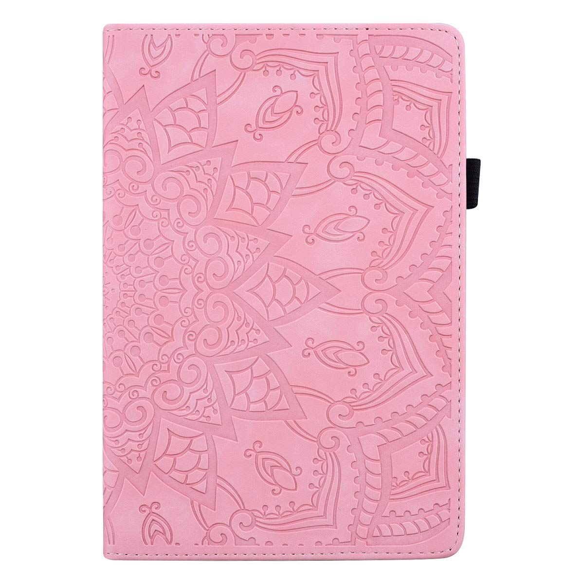 TIPOYOROO TIPOYOROO Pink PU Leather Folio Case for Samsung Galaxy Tab S10 Plus S9 Plus S9 FE 12.4 Inch with Multi-Angle Viewing Auto Sleep Wake Function