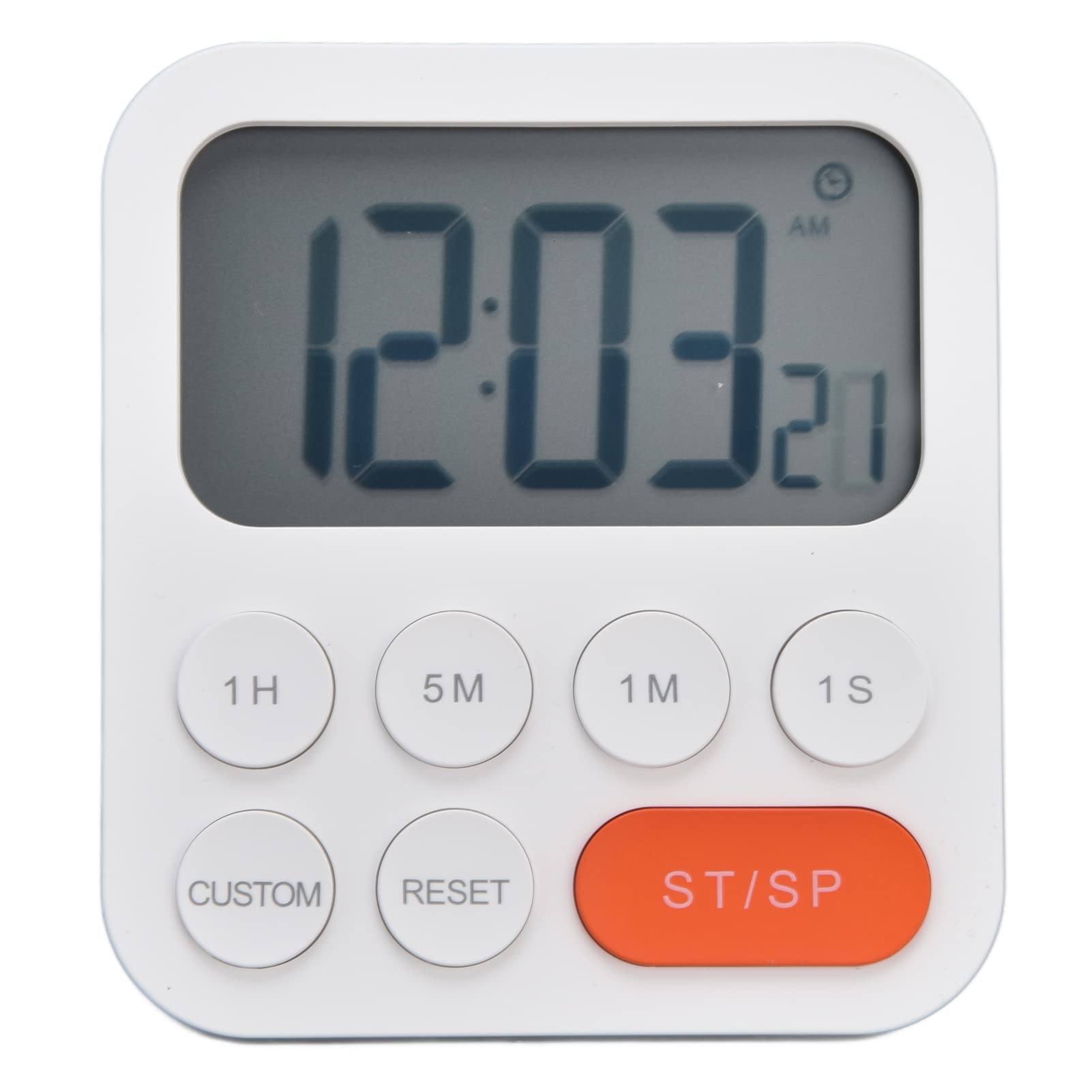 EBTOOLS EBTOOLS Digital Kitchen Timer Magnetic Countdown Timer for Cooking and Study with Dual Timing Functions - View 6 of 9