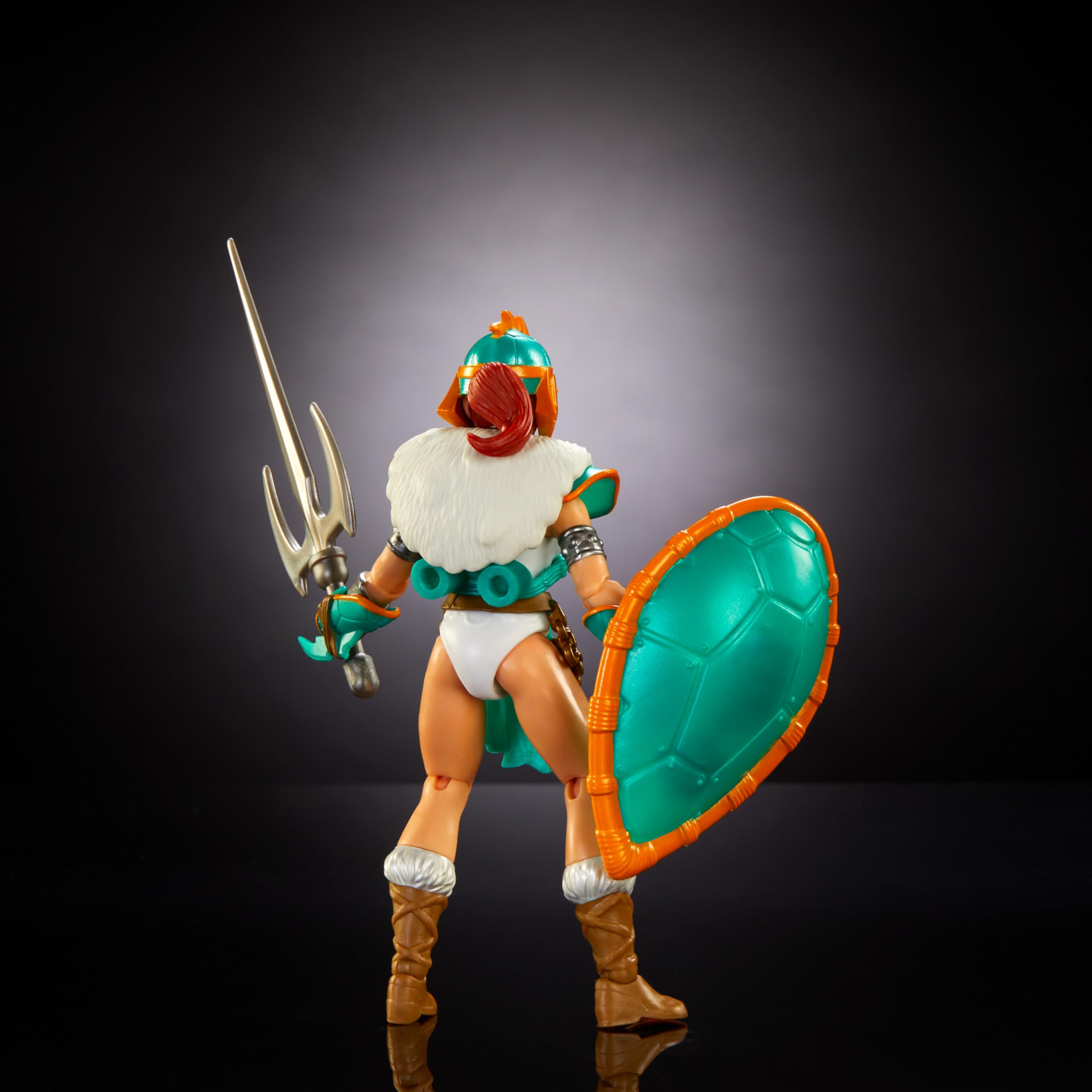 Masters of the Universe Masters of the Universe Mattel Origins Turtles of Grayskull Teela Action Figure with 16 Joints TMNT and Motu Crossover Collectible Toy - View 3 of 6