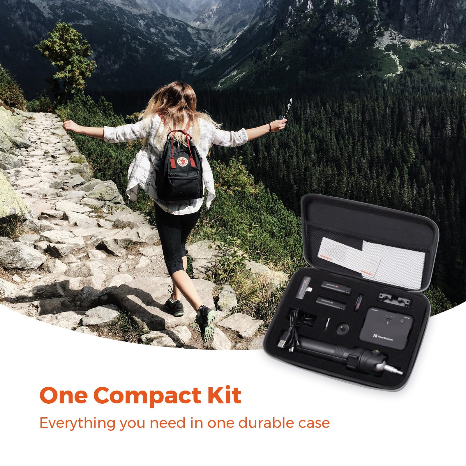 NearStream NearStream VK10 Vlogging Kit for Smartphone with Light Microphone Mount Tripod and Remote Control Ideal for Content Creators and YouTube Starters - View 8 of 8