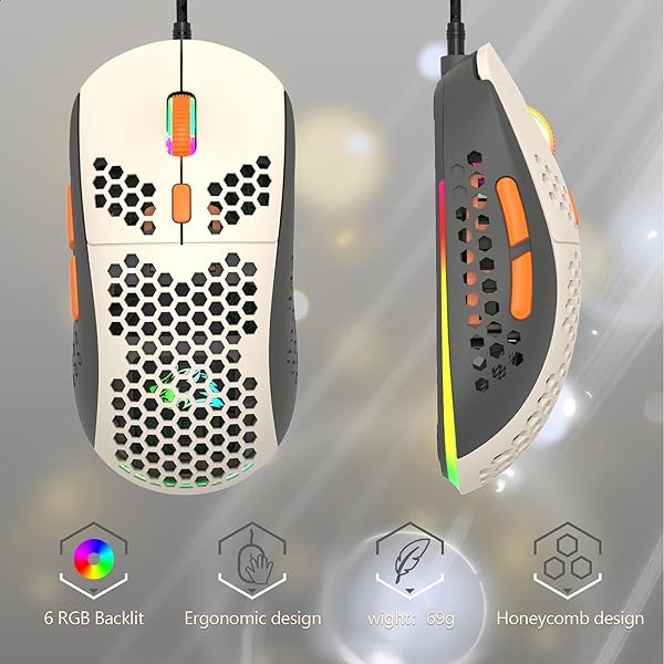 SELORSS RK-T60 Wired 60% TKL Mechanical Gaming Keyboard with Rainbow Backlight Ultra Compact NKRO Linear Red Switch for Windows Laptop PS4 PC Gamer - View 9 of 11