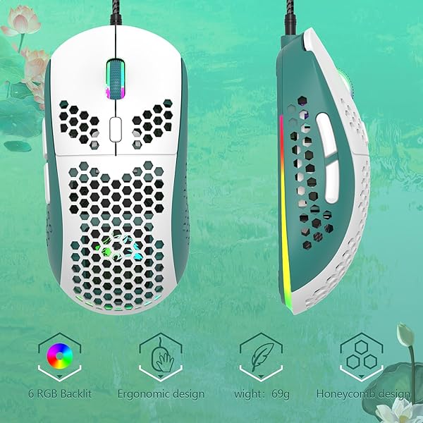 SELORSS RK-T60 Wired 60 Percent TKL Mechanical Gaming Keyboard with Rainbow Backlight Ultra Compact NKRO Linear Red Switch for Windows PS4 PC Gamer - View 9 of 11