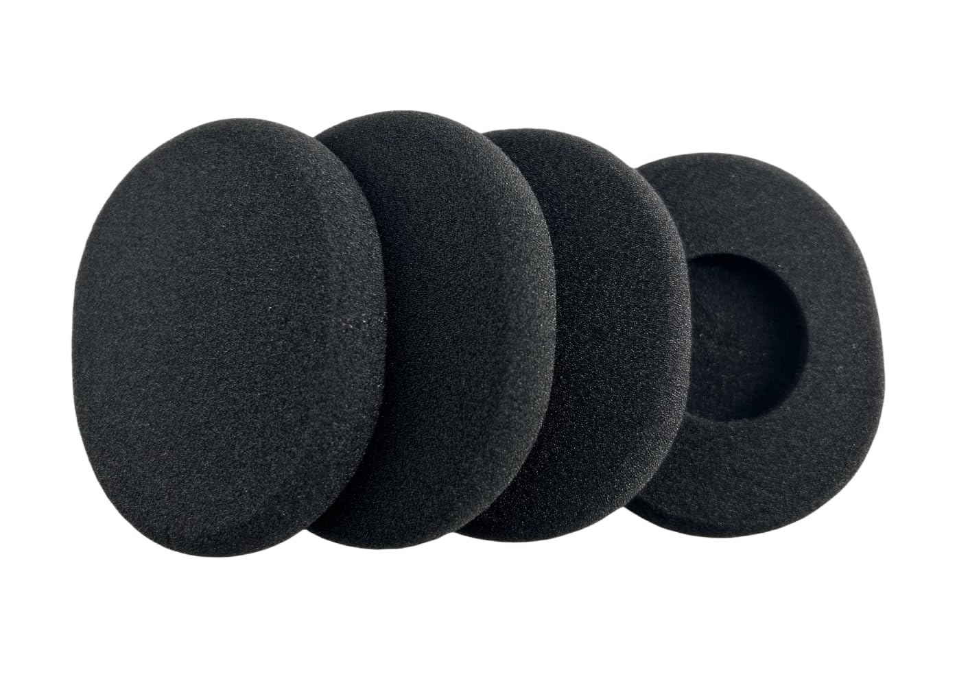 Sumugaric Sumugaric H800 Replacement Ear Pads Cushions Foam Muffs for Logitech H800 Headphones 75x65mm 2 Pairs