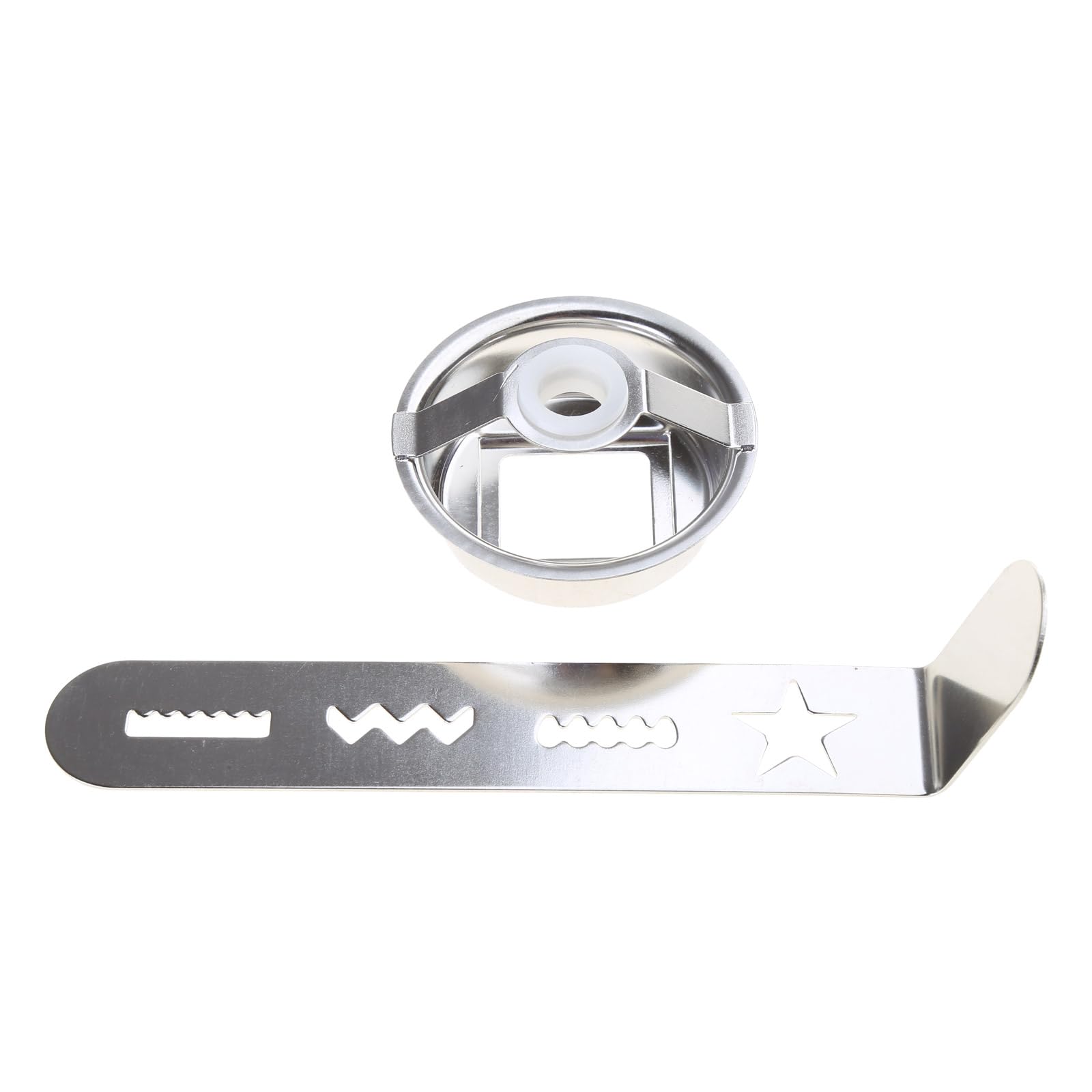 KODASW KODASW Cookie Maker Attachment Pastry Meat Grinder Stainless Steel Biscuit Mold Dough Cutters for Perfect Cookies and Pastries - View 7 of 9