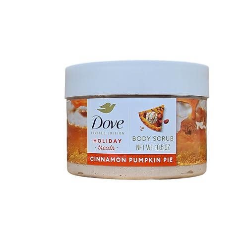 Dove Shop Dove Cinnamon Pumpkin Pie Body Scrub - Limited Edition Holiday Treat for Deep Nourishment, 10.5 oz