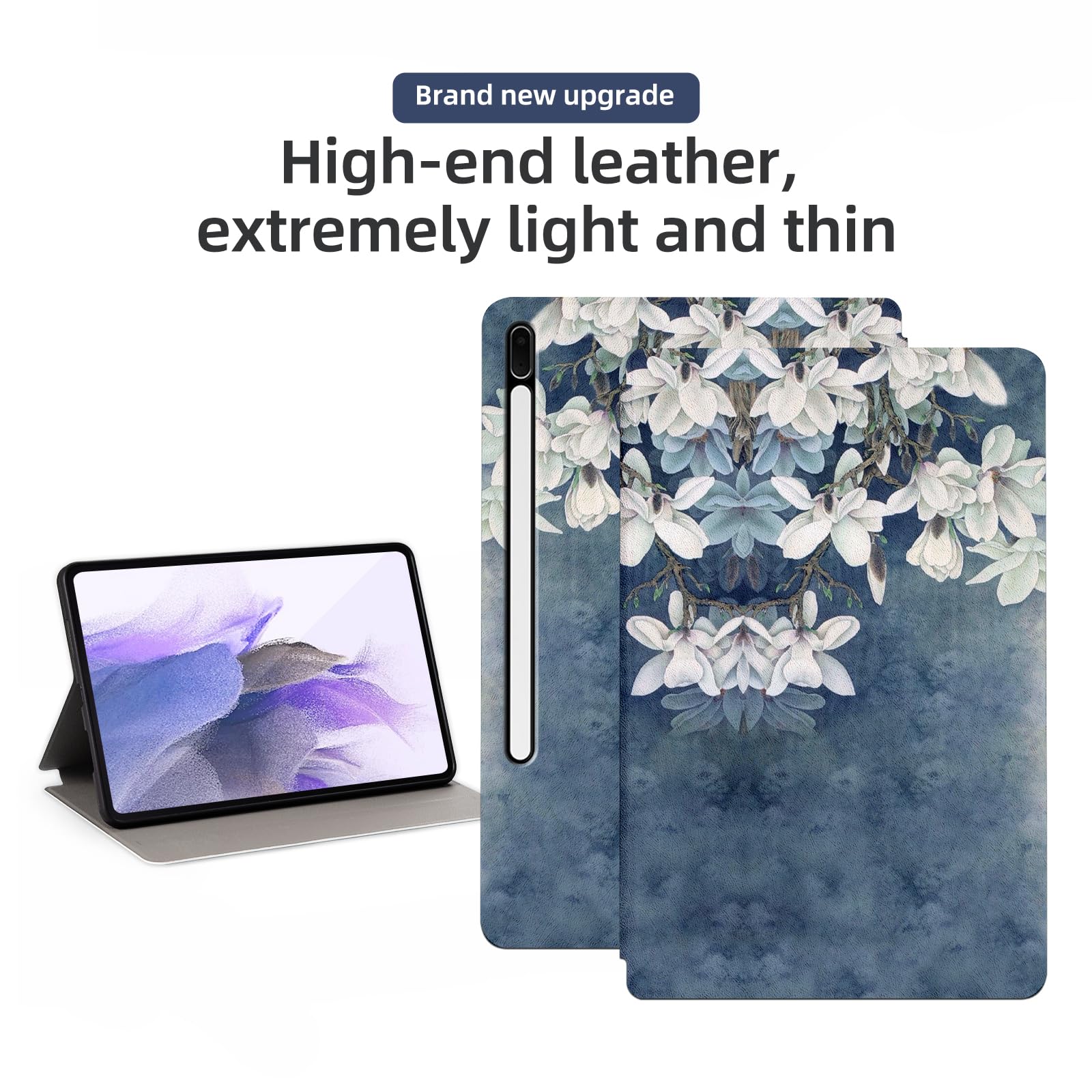 Nuouxoco Nuouxoco Shockproof Case for Galaxy Tab S7 FE 12.4 inch 2021 with Multi-Angle Kickstand Compatible with Models SM-T730 T733 T736 T738 T970 T975 T976 T978 - View 3 of 7