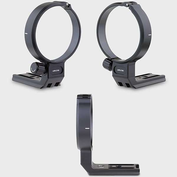 Haoge Haoge LMR-Z186 Lens Collar for Nikon Z 180-600mm: Tripod Mount with Arca Quick Release - View 8 of 10