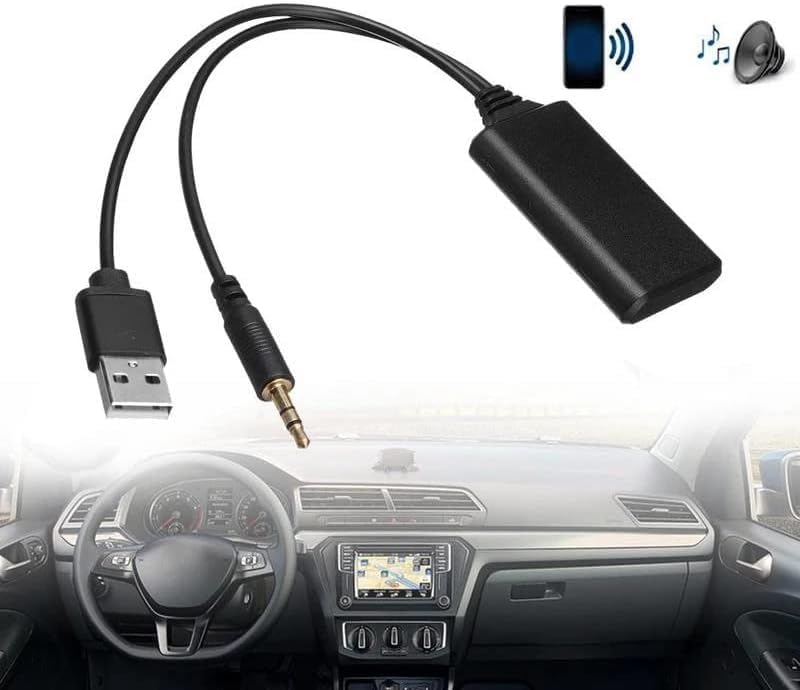 Bluetooth Audio Adapter Auto Aux 3.5mm Car USB Receiver for Music Streaming and Speaker Connection - View 4 of 5