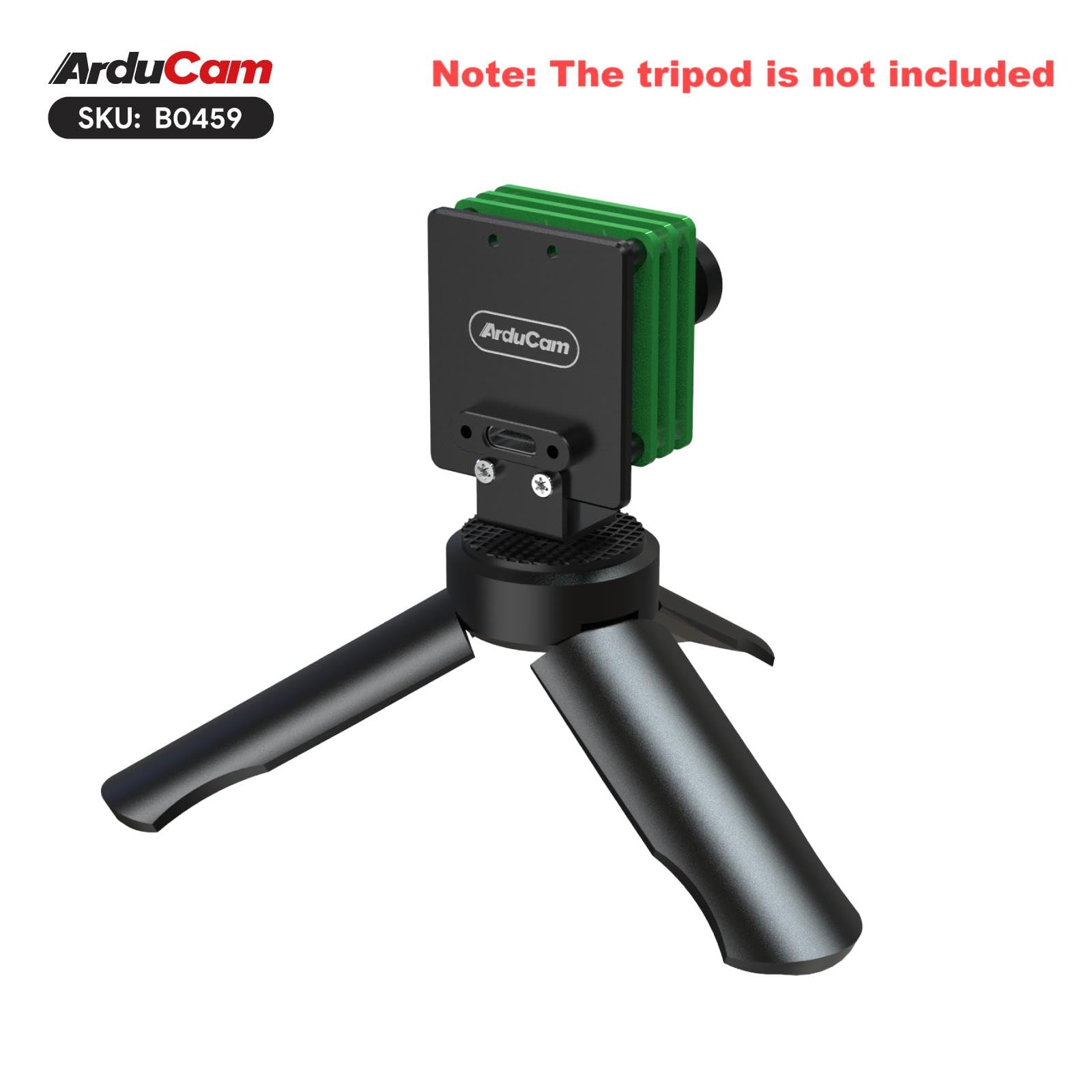 Arducam Arducam USB 3.0 Camera IMX477P 12MP High-Speed Module with 88 Degree M12 Manual Focus Lens and Metal Case for Windows and Linux - View 5 of 8