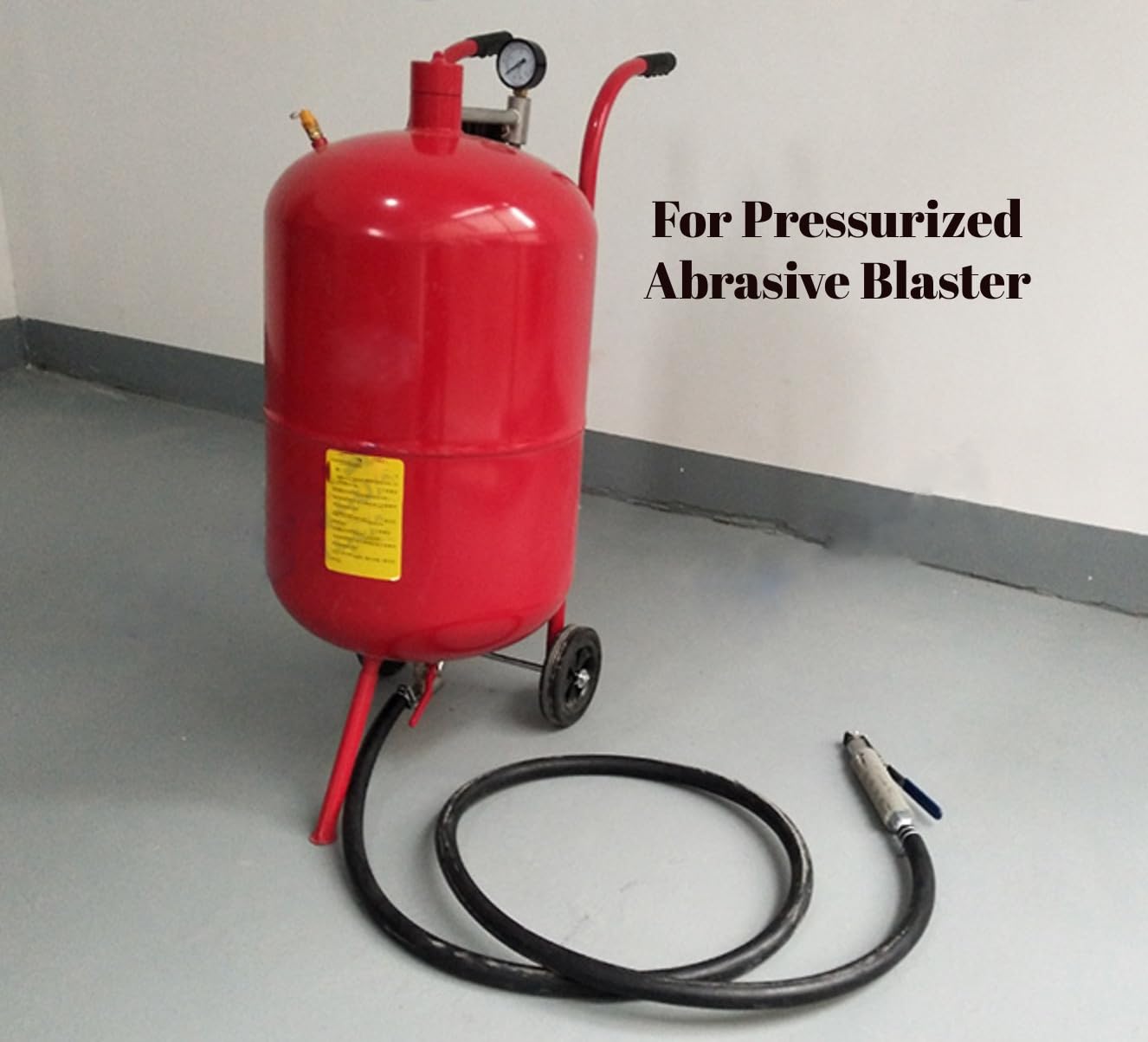 KZU Sand Blaster Gun Kit with 4X Ceramic Tips and Nozzles for Efficient Rust Paint and Stain Removal - View 7 of 7