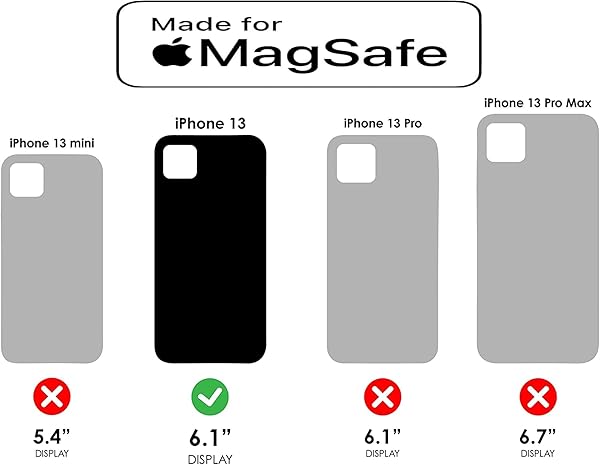 OtterBox OtterBox Symmetry Case with MagSafe for iPhone 13 Clear with Desktop Stand Non Retail Packaging - View 9 of 10