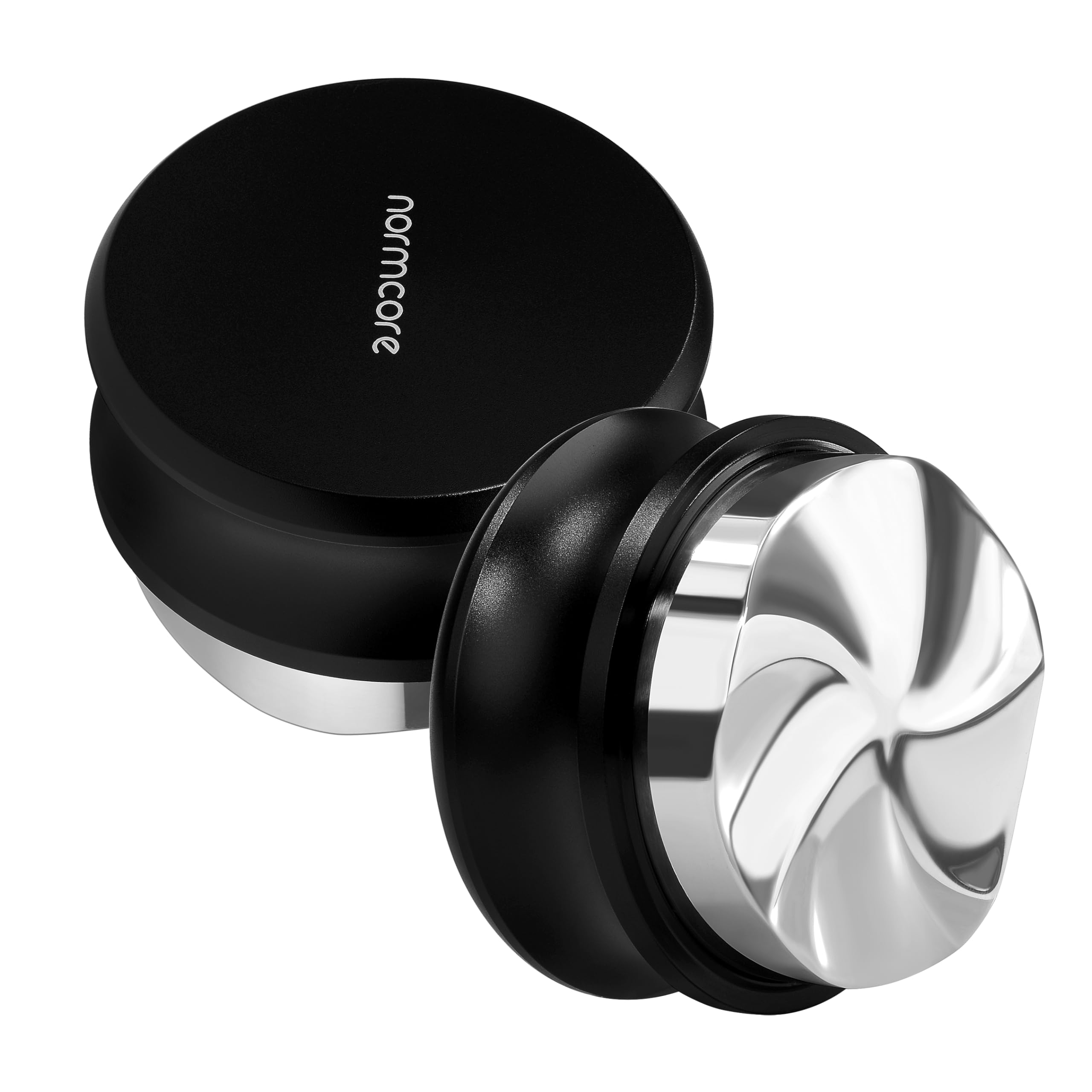 Normcore Normcore 58.5mm Gravity Distribution Tool for Espresso Coffee Leveling with 304 Stainless Steel 5 Blade Base for Bottomless Portafilter