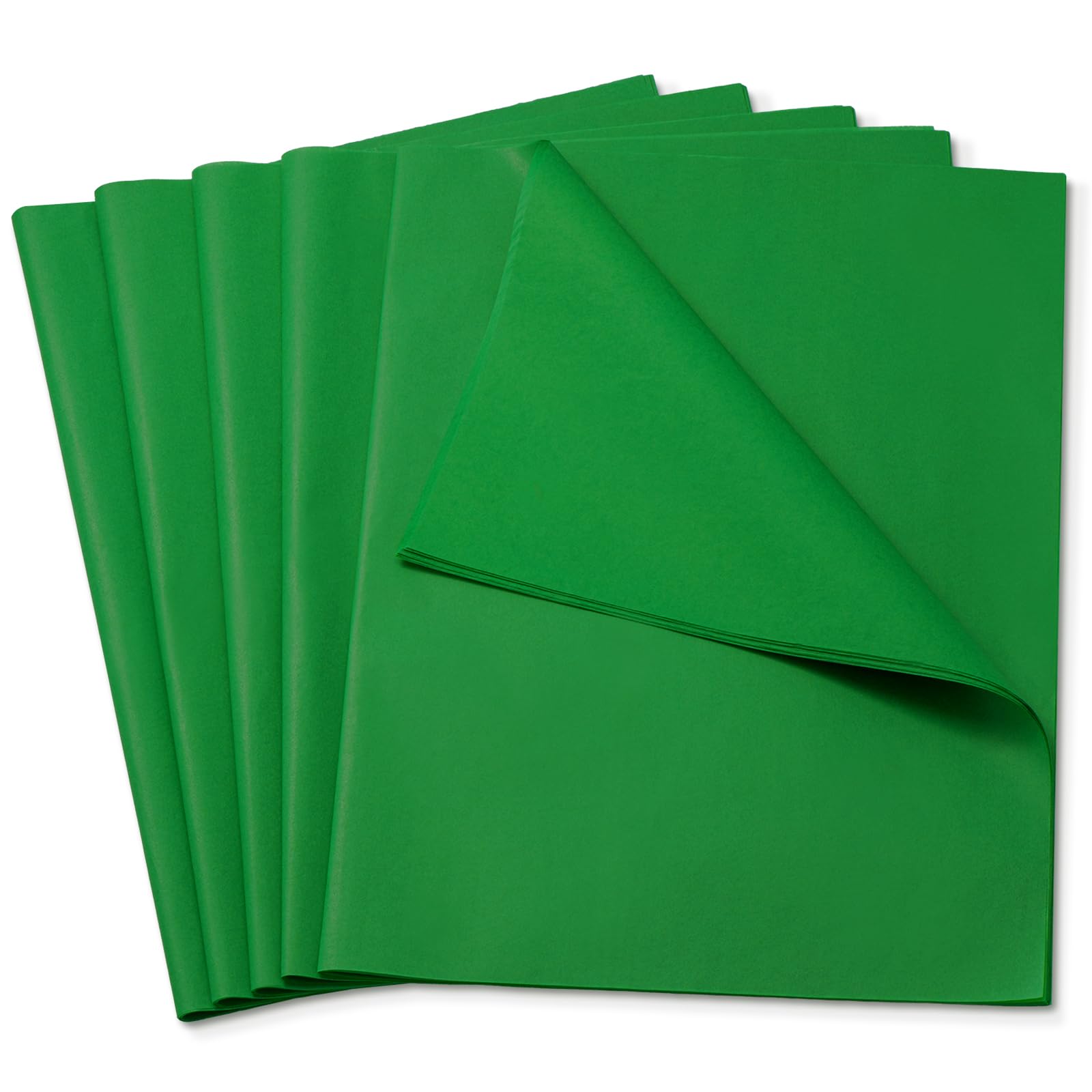 Simetufy Simetufy Green Tissue Paper 115 Sheets 14x20 Inches Bulk Gift Wrapping for Crafts Saint Patrick's Day Christmas Birthday Wedding Decor - View 2 of 7