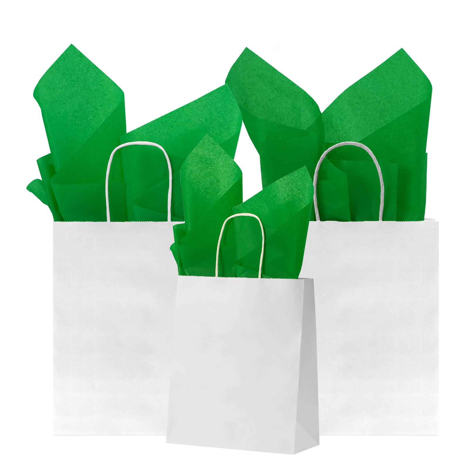 Simetufy Simetufy Green Tissue Paper 115 Sheets 14x20 Inches Bulk Gift Wrapping for Crafts Saint Patrick's Day Christmas Birthday Wedding Decor - View 4 of 7