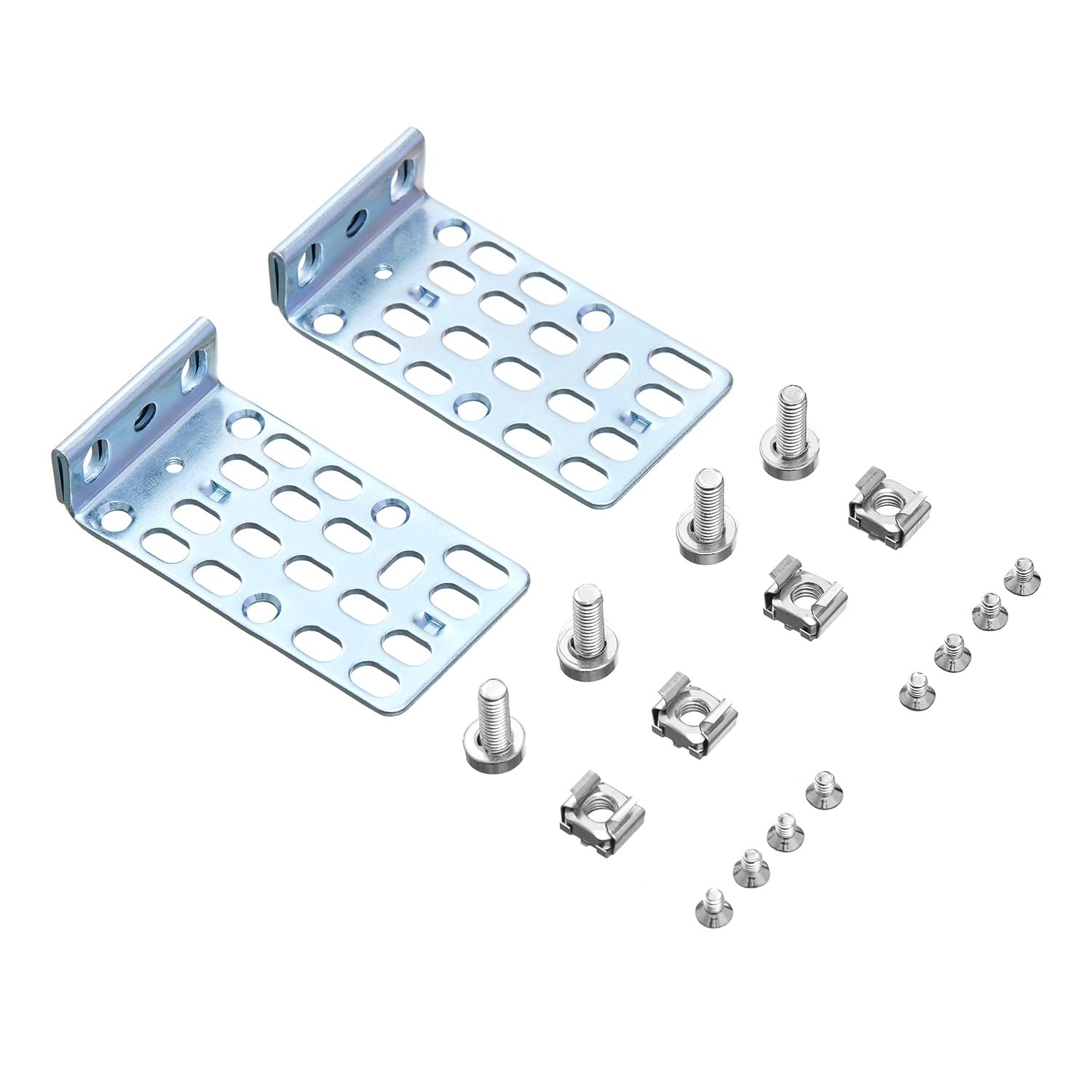 PhyinLan PhyinLan 1U Rack Mount Kit for Cisco Switches Compatible with Catalyst 3750 3750G 3750V2 and 2960 Series