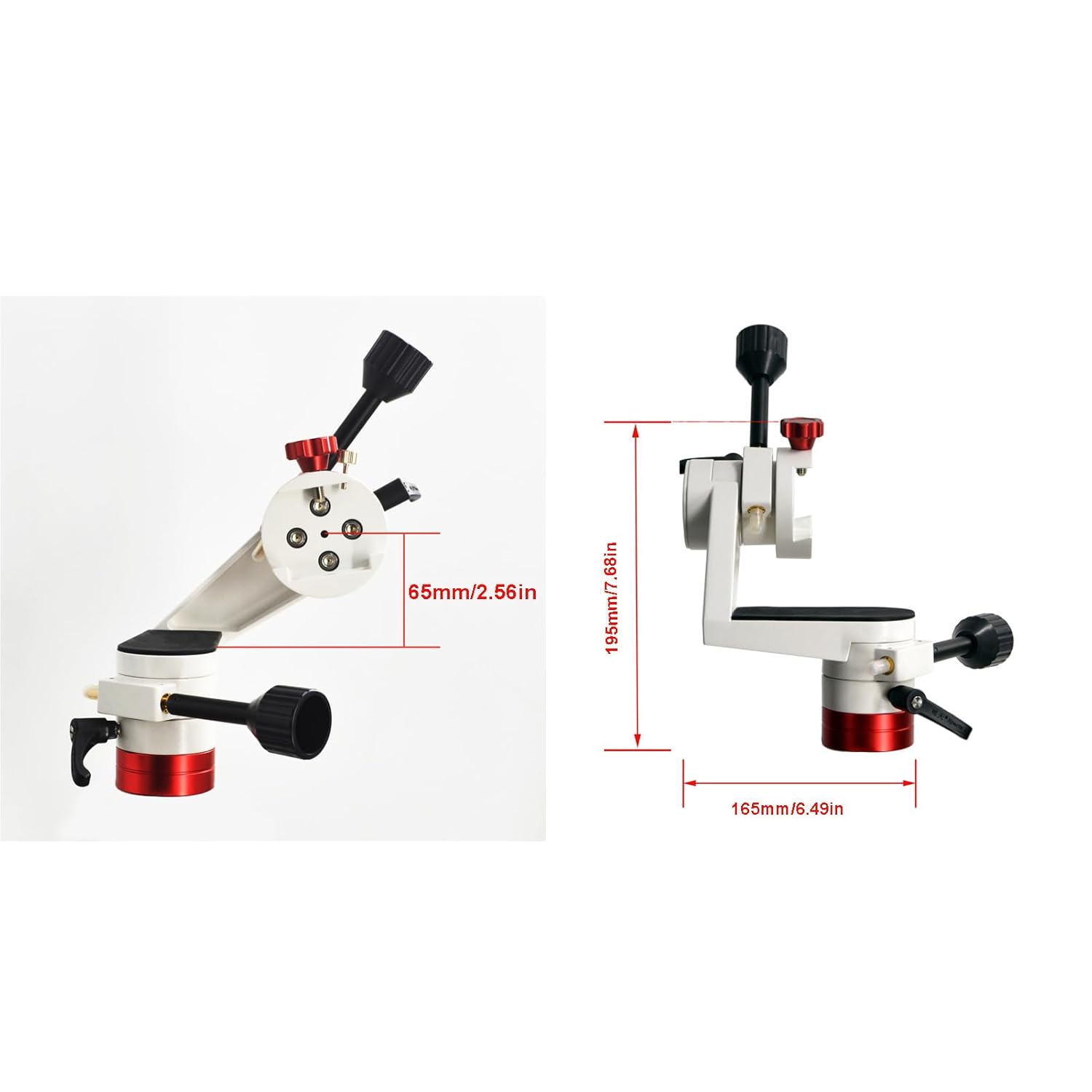 Yoidesu Altazimuth Telescope Mount 130mm Newtonian Reflector Telescope with Equatorial Mount and 360 Degree Micro Adjustment Knob for Adult Astronomy - View 7 of 9