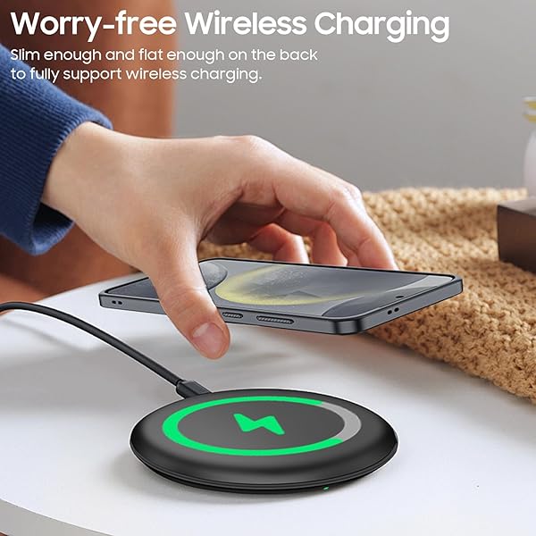 oupeigar Oupeigar Samsung Galaxy S24 Case with Kickstand and Slide Camera Cover Military-Grade Silicone Shockproof Slim Phone Case 2024 Black - View 5 of 11