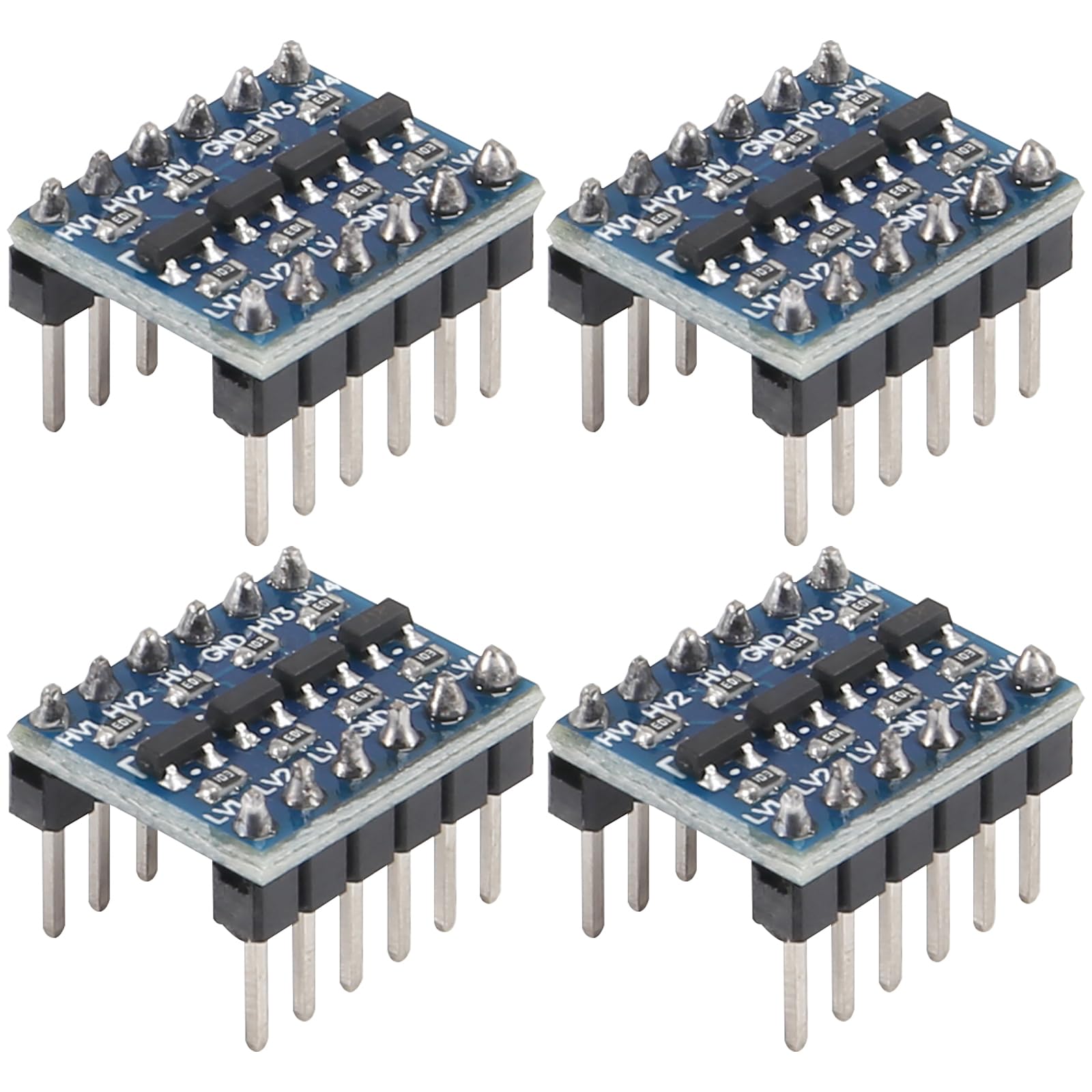 AITIAO AITIAO 10pcs 4 Channels IIC I2C Logic Level Converter Bi-Directional Module 3.3V to 5V Shifter for Raspberry Pi and Microcontrollers - View 5 of 8
