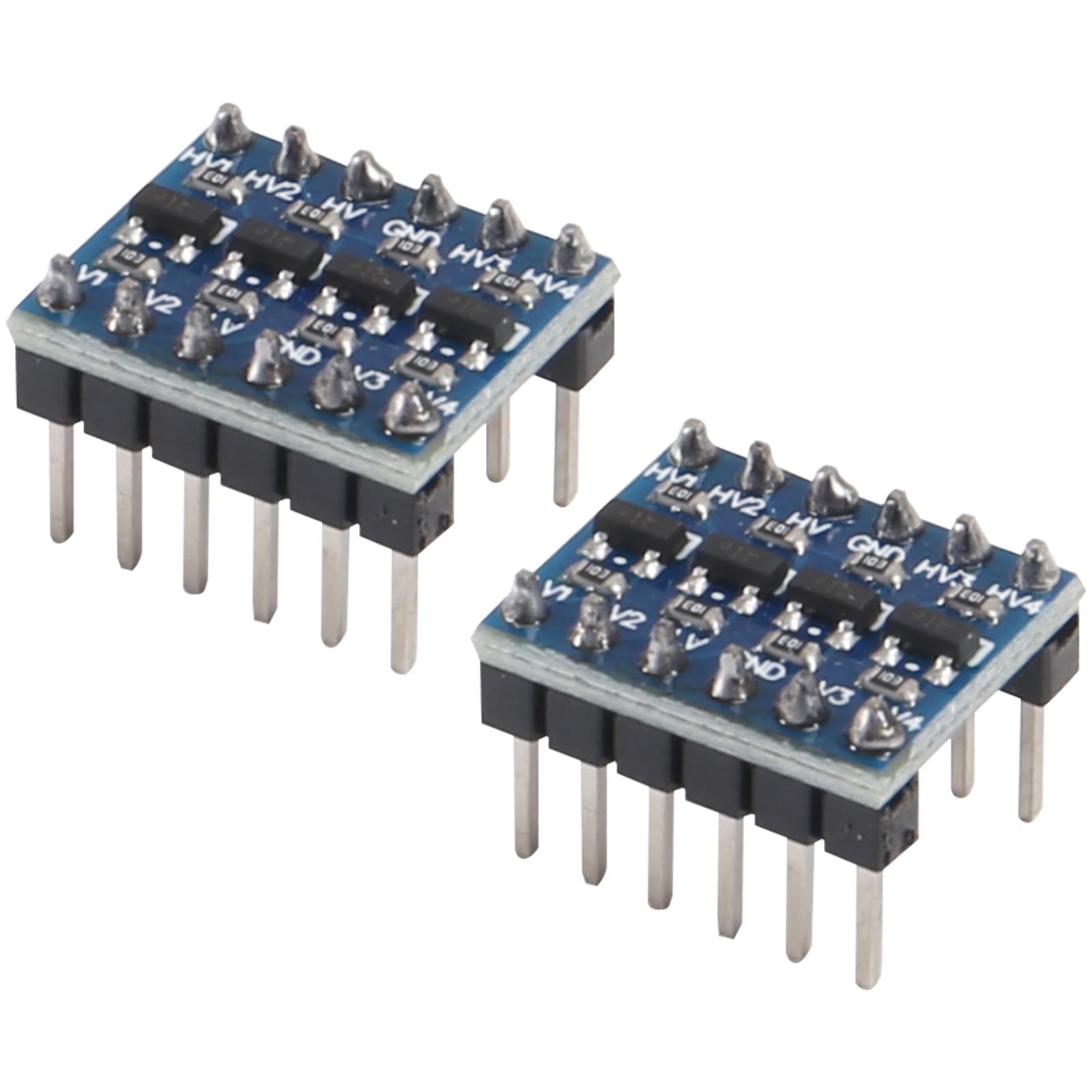 AITIAO AITIAO 10pcs 4 Channels IIC I2C Logic Level Converter Bi-Directional Module 3.3V to 5V Shifter for Raspberry Pi and Microcontrollers - View 7 of 8