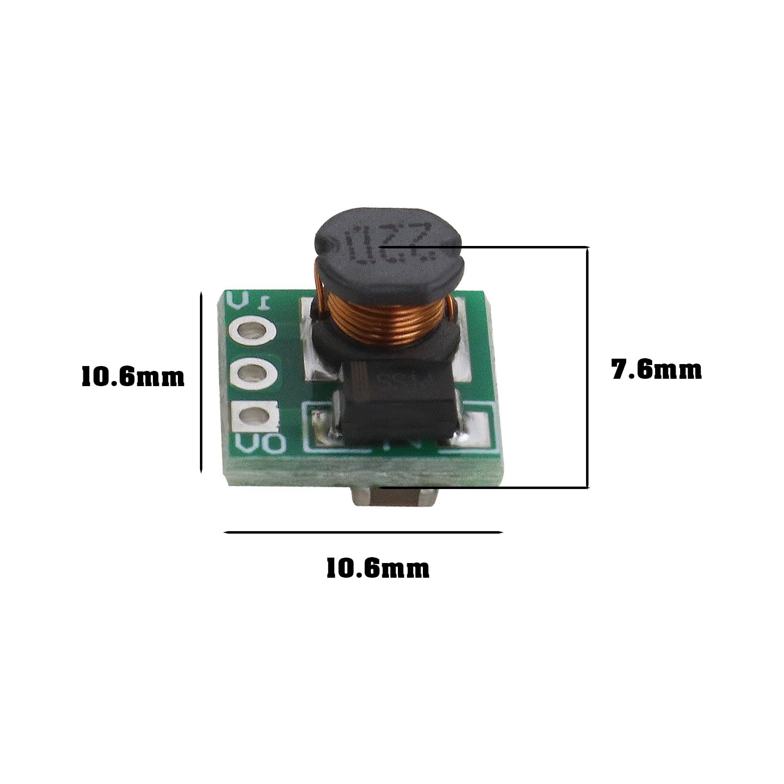 ECSiNG ECSiNG 10PCS DC-DC Step-Up Power Module 0.9-5V to 5V Voltage Boost Converter Board Compact Size Green - View 4 of 7